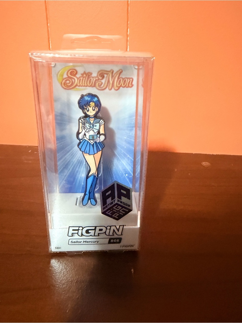 Sailor Mercury Enamel Pin - Blue